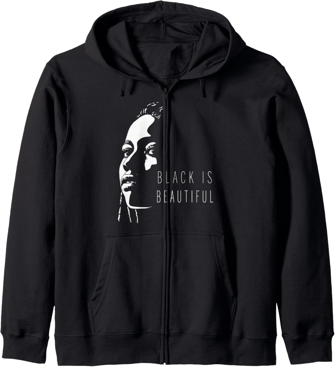 African American Women, Black is Beautiful, BLACK HISTORY Kapuzenjacke