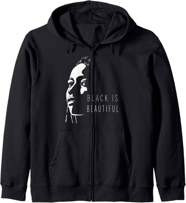 African American Women, Black is Beautiful, BLACK HISTORY Kapuzenjacke