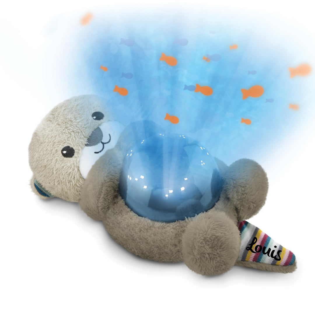 Personalisierter Sternenlicht Projektor Otto – Baby Einschlafhilfe & Nachtlicht Kinder – Beruhigende