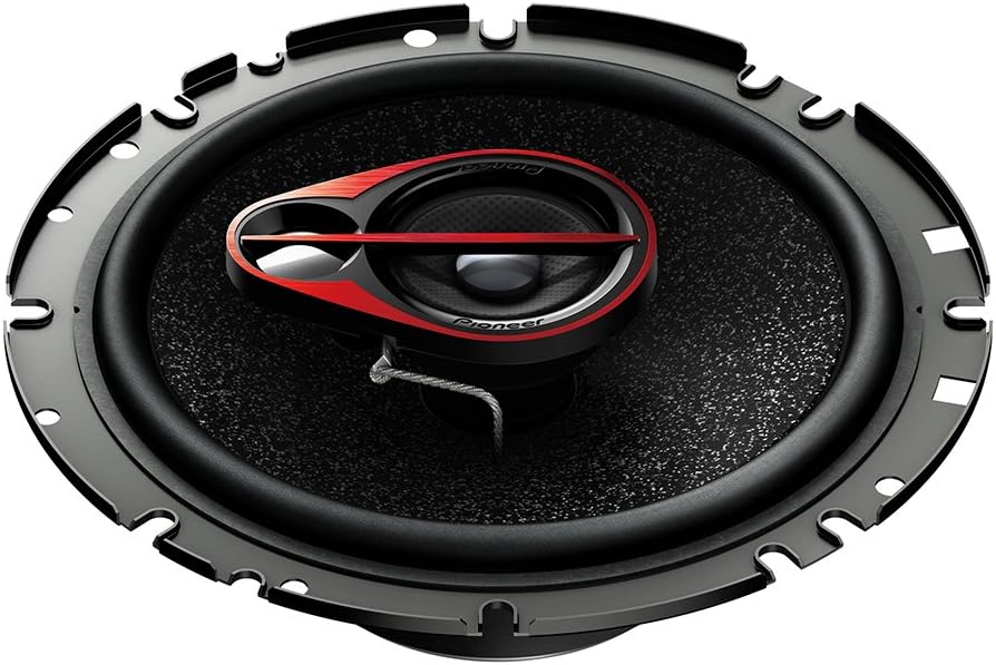 Pioneer TS-R1750S 3-Weg-Koaxiallautsprecher für Autos (250 W), 17 cm, kraftvoller Klang, 40 W Eingan