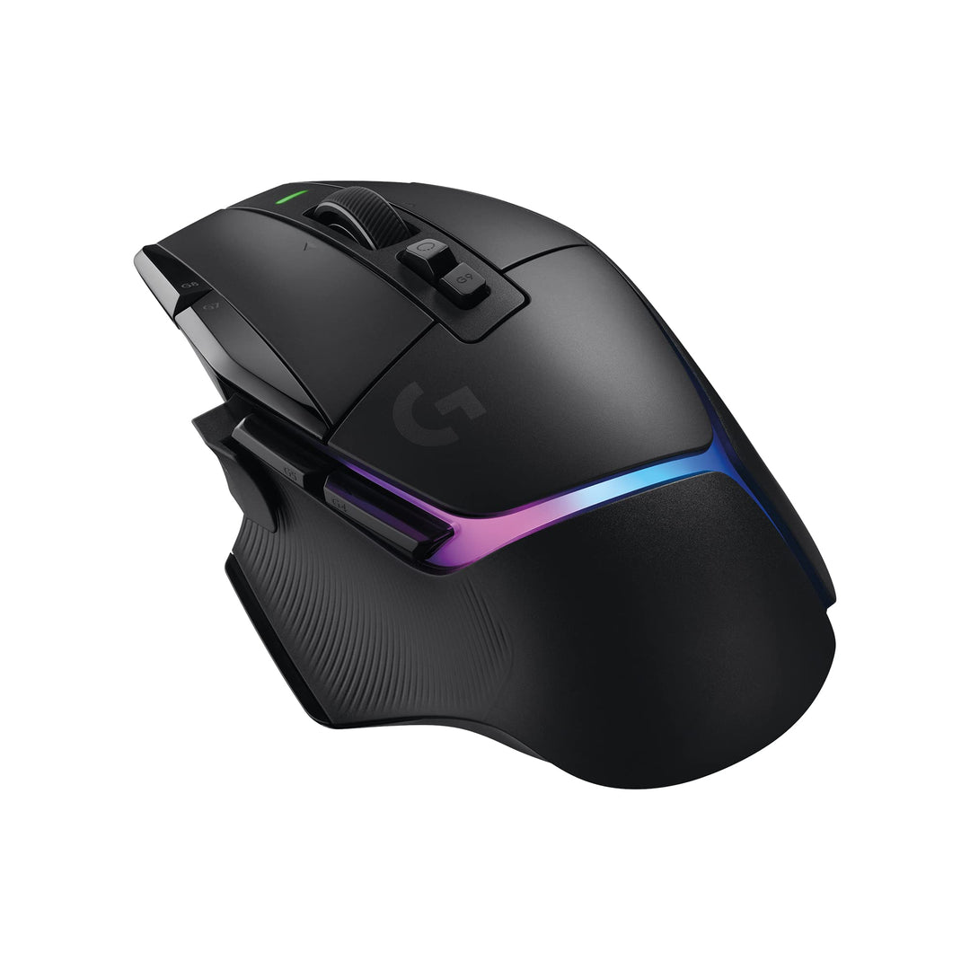 Logitech G502 X PLUS LIGHTSPEED Kabellose RGB-Gaming-Maus - Optische Maus mit LIGHTFORCE Hybridschal