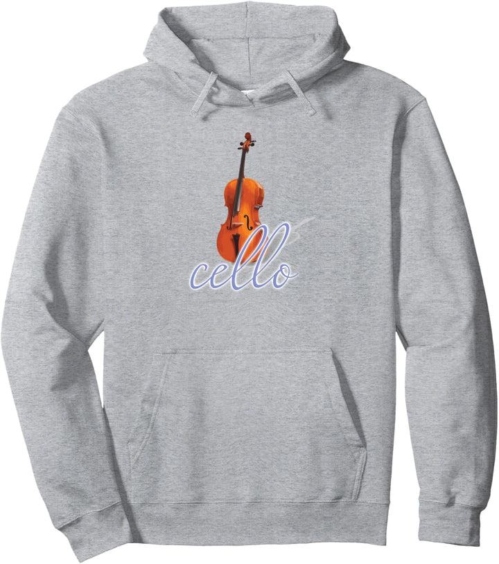 Cellomusik Cello Music Pullover Hoodie