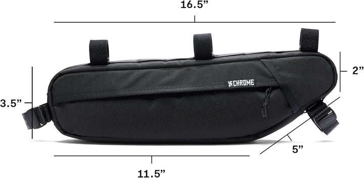 Chrome Holman Frame Bag - Rahmentasche S/M 27.9 cm Black