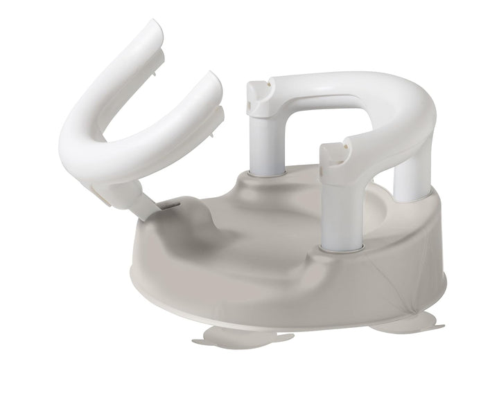 Rotho Babydesign Badewannensitz ab 7 Monaten beige | Rutschfester Badesitz mit hohem Sitzkomfort und