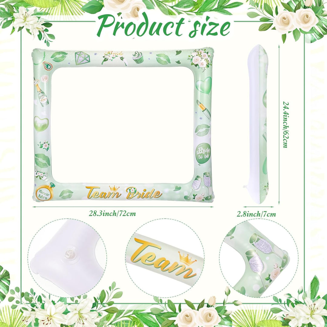 HOWAF JGA Accessoires Frauen, JGA Foto Accessoires JGA Foto Requisiten JGA Photo Booth Fotobox Acces
