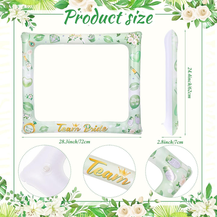 HOWAF JGA Accessoires Frauen, JGA Foto Accessoires JGA Foto Requisiten JGA Photo Booth Fotobox Acces