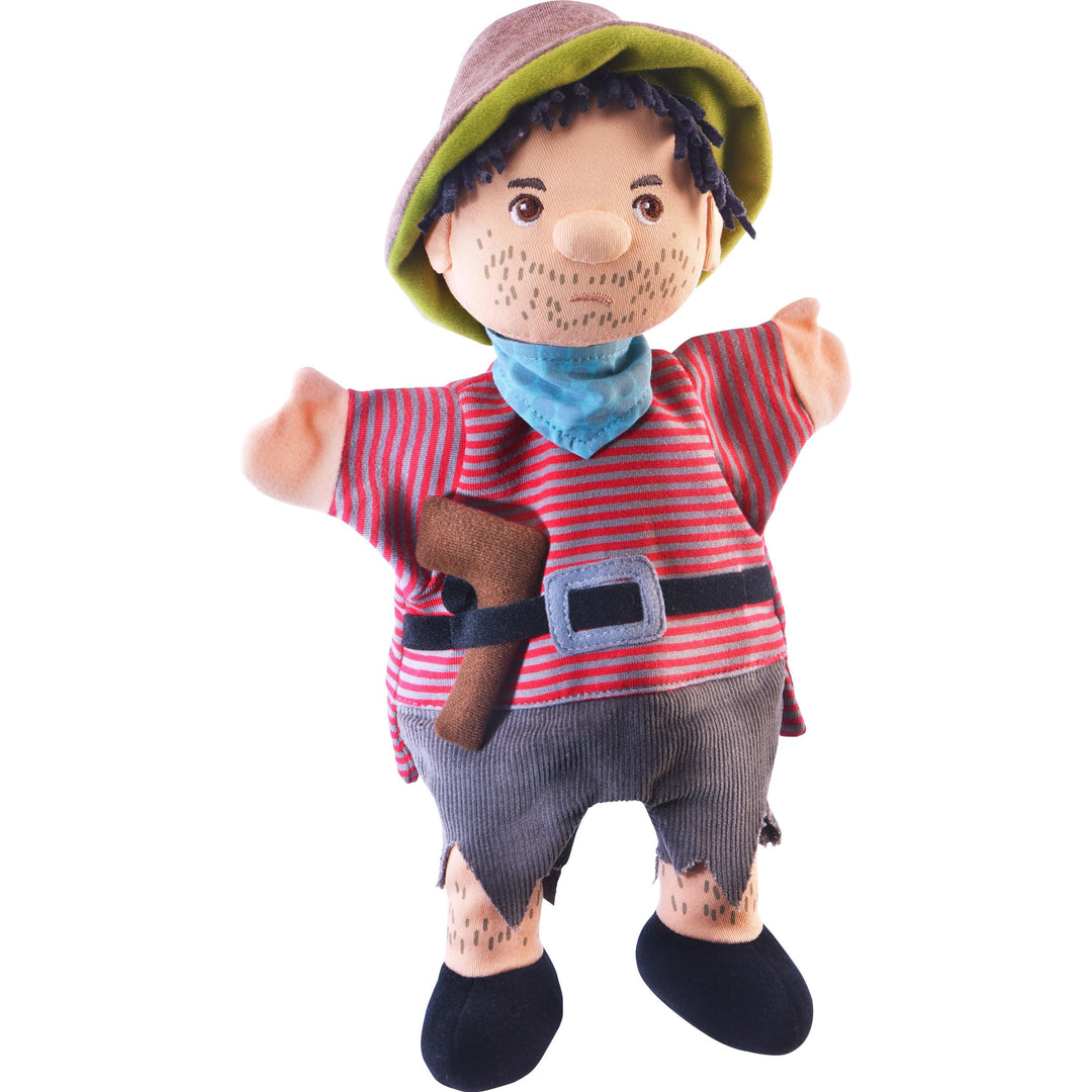 HABA 306244 - Handpuppe Räuber, Handpuppe ab 1,5 Jahren