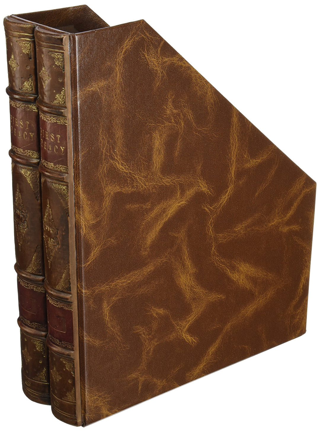 Taupe – Stehsammler Foolscap folio braun, braun