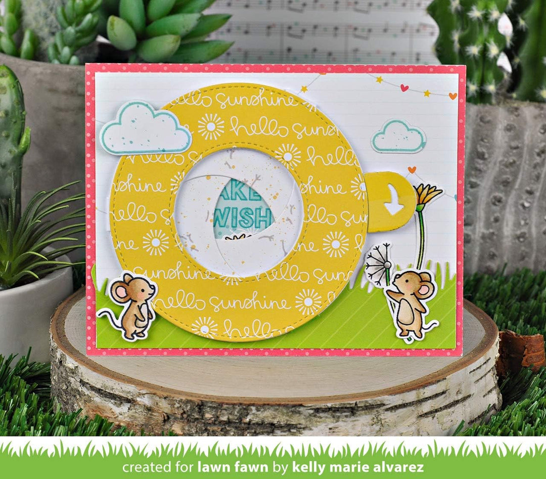 Lawn Cuts LF2238 Stanzschablone, Magic Iris Dies only, Dies only