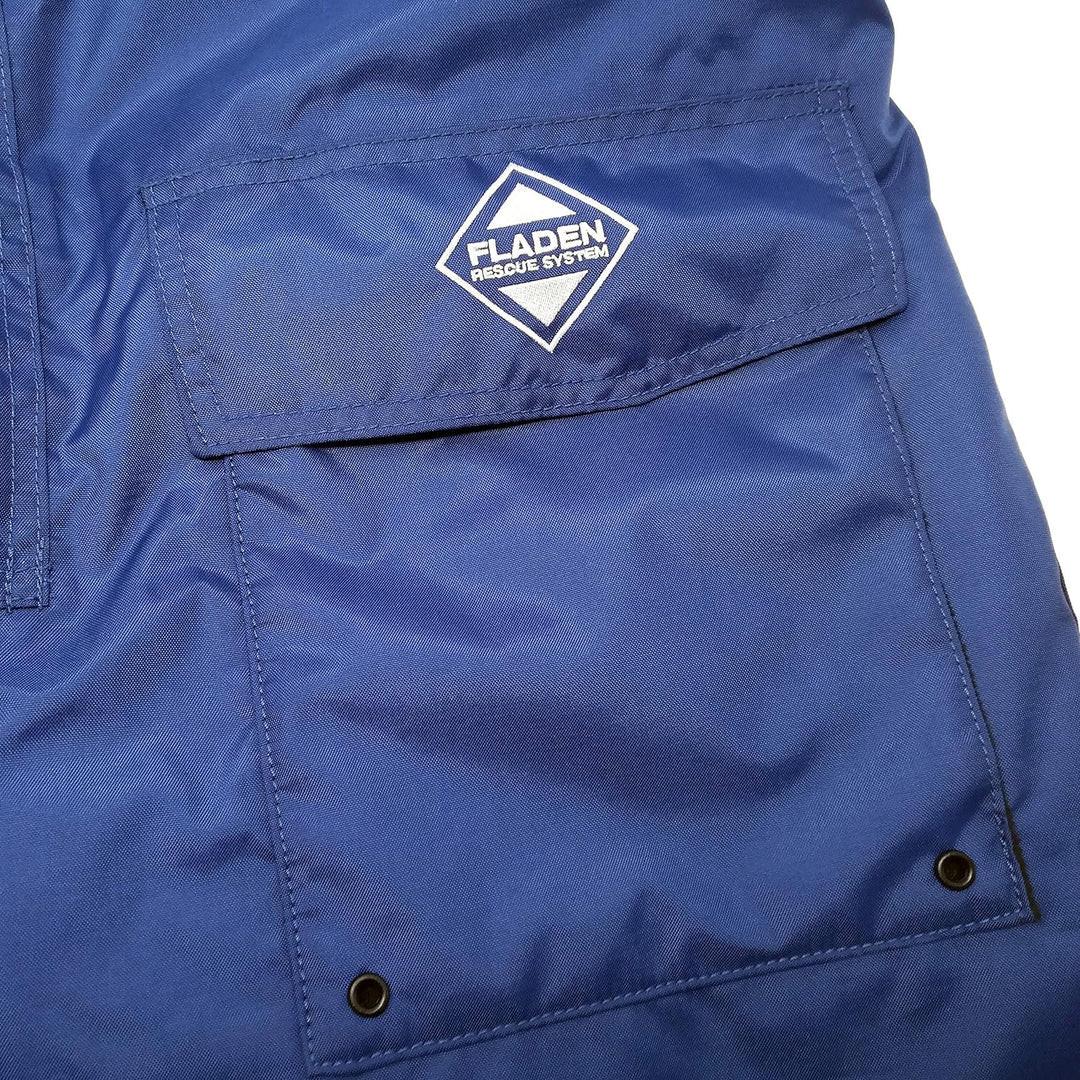 Fladen Rescue-System – 50N 857 Schwimmhose und Trägerhose ITW Nexus Schnallen verstellbare Träger –