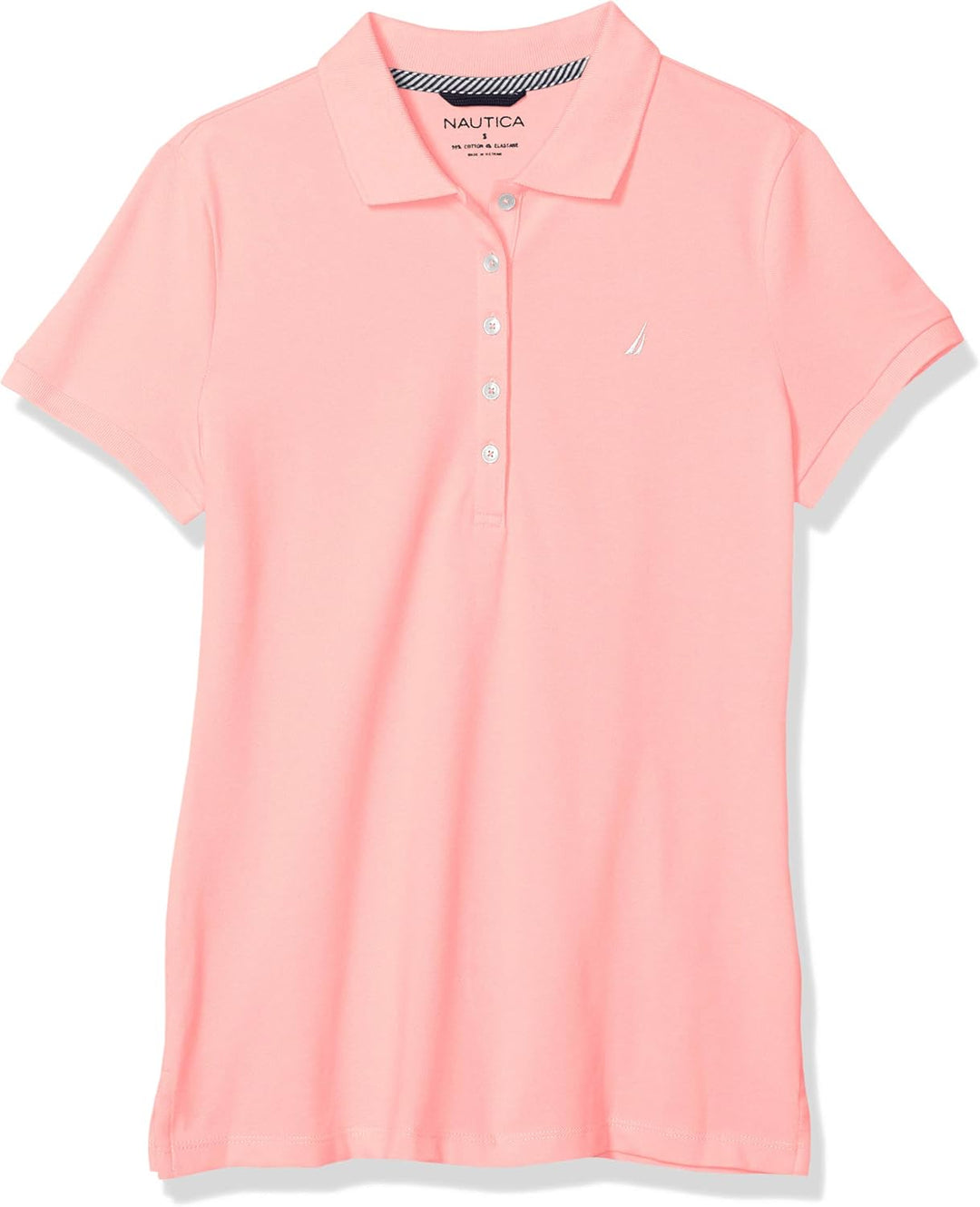 Nautica Damen Poloshirt XS Aloha Pink, XS Aloha Pink