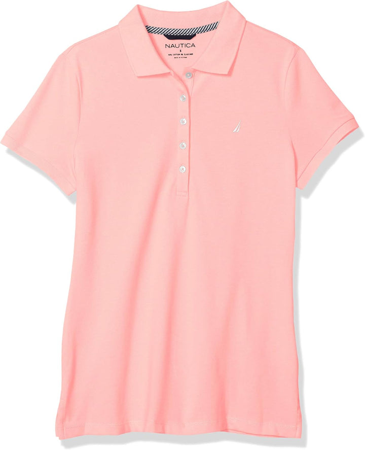 Nautica Damen Poloshirt XS Aloha Pink, XS Aloha Pink