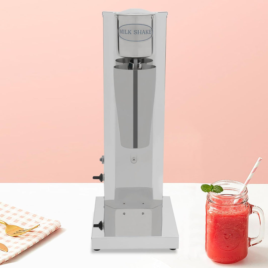 650ML Elektrisch Milchshakemaschine, Eiweissshaker, Barmixer Cocktailshaker 180W, mit Rutschfeste Fü