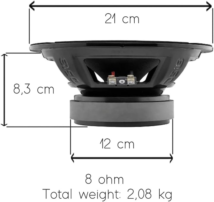 KIT-Set FÜR DS 18 PRO-88XA Mittelbasslautsprecher, 10th Anniversary Edition, 20 cm 200 mm 8", 275 Wa