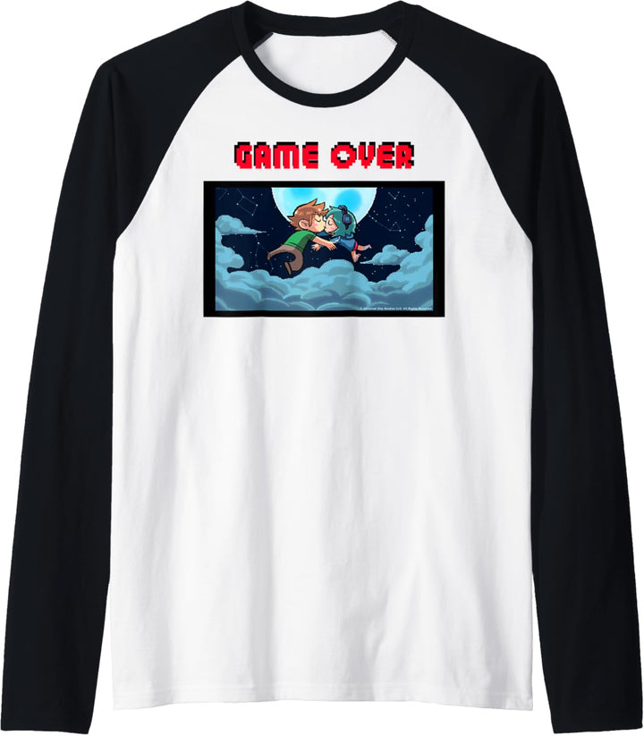 Scott Pilgrim Vs. The World Game Over Kiss Raglan