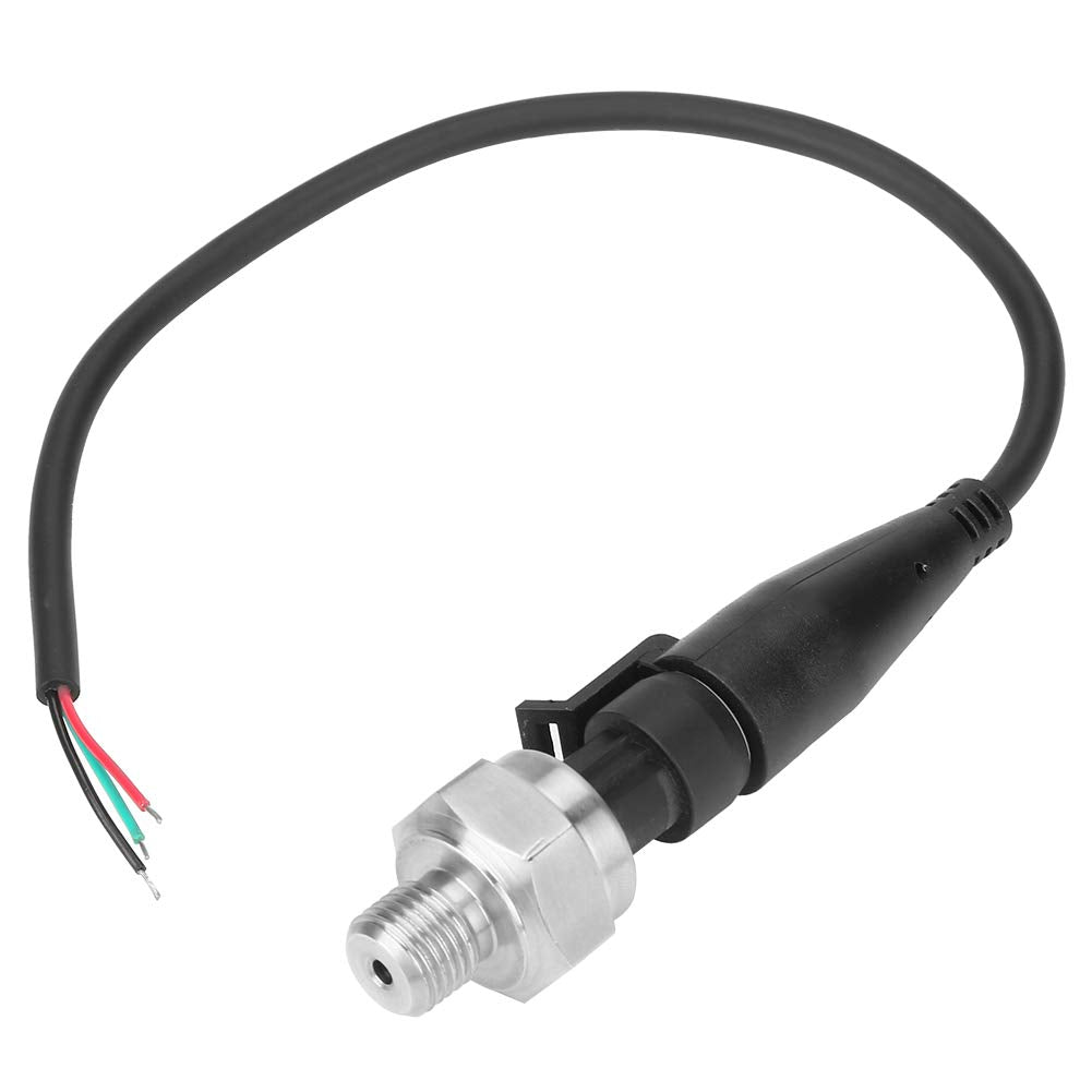 Edelstahl Drucksensor, G1/4" 5V Ausgang 0,5-4,5V/0-5V Druckmessumformer Sensoreingang für Öl Brennst
