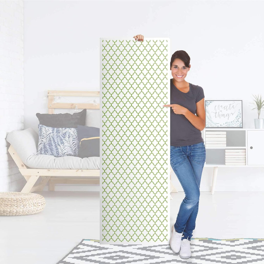 Kühlschrank Aufkleber I Dekofolie für Kühlschrankfront - Folie Sticker abwaschbar I Dekoration Küche