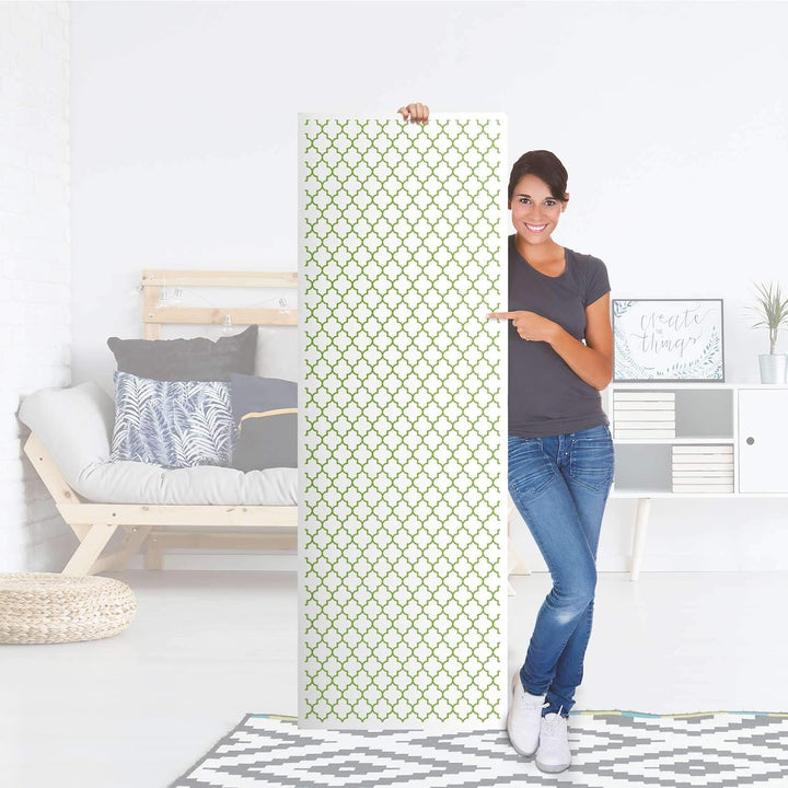 Kühlschrank Aufkleber I Dekofolie für Kühlschrankfront - Folie Sticker abwaschbar I Dekoration Küche