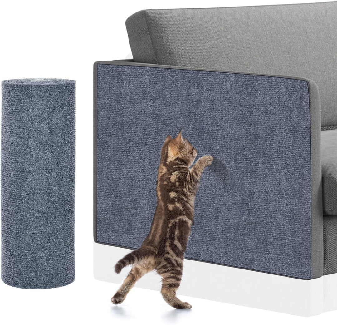Kratzmatte Katze Selbstklebend – Kratzschutz Sofa Katze, Zuschneidbarer Kratzteppich Möbel- &amp; Couchs