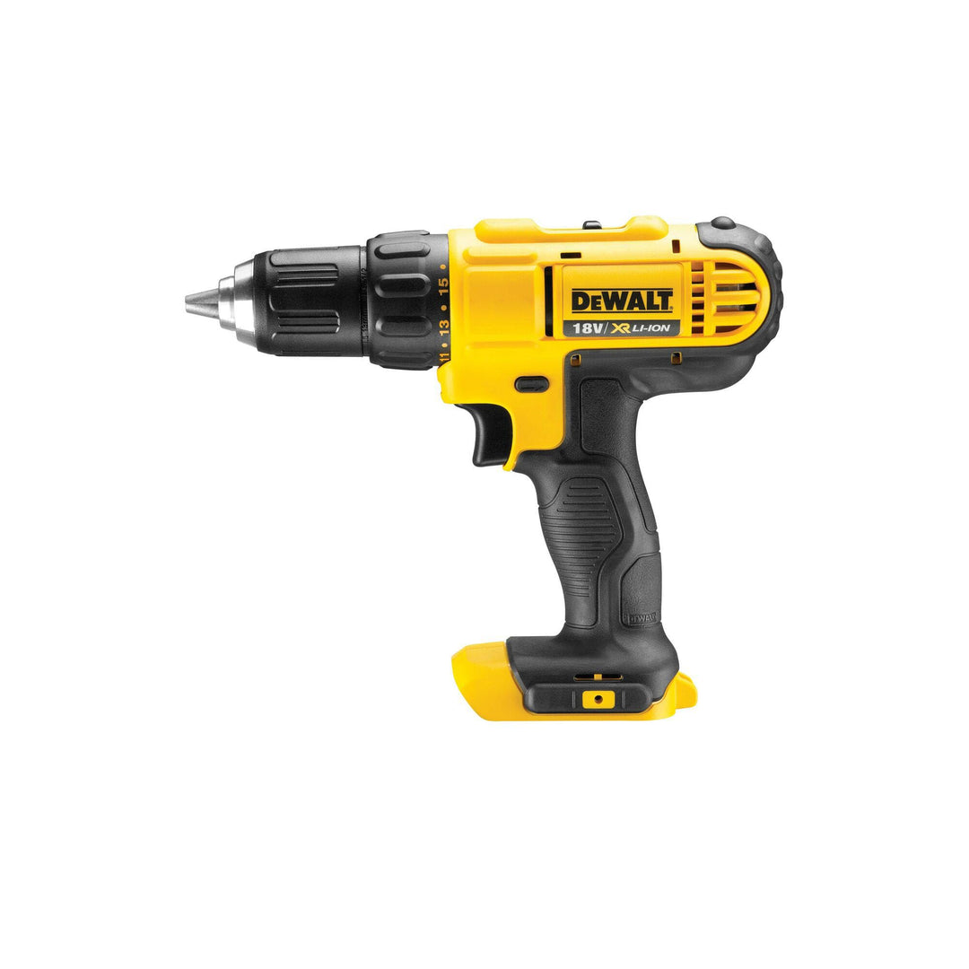Dewalt 18 Volt Akku-Bohrschrauber DCD771D2 (2-Gang-Vollmetallgetriebe, elektronische Motorbremse, 15