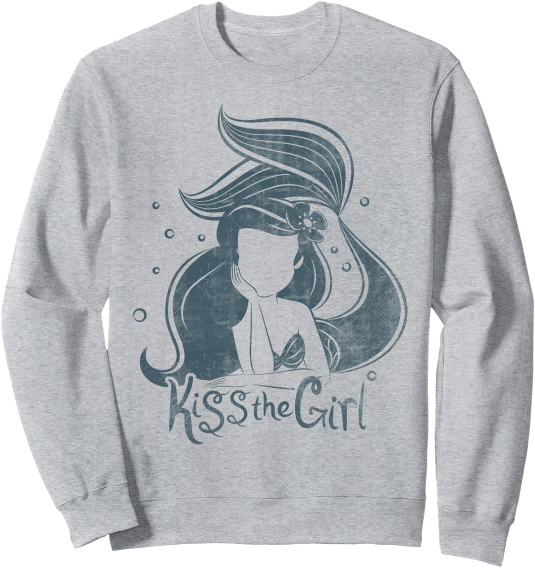 Disney The Little Mermaid Ariel Kiss The Girl Sweatshirt