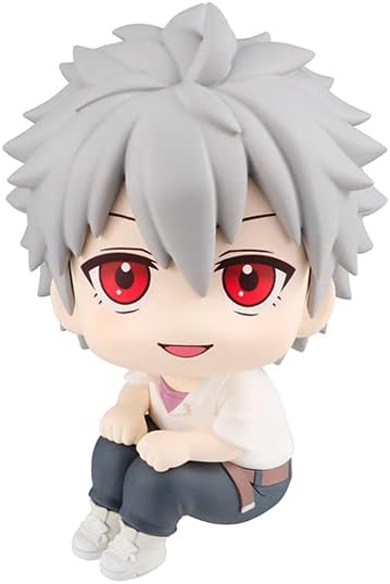 Megahouse Evangelion 3.0+1.0 Thrice Upon a Time Statuette PVC Look Up Kaworu Nagisa 11 cm