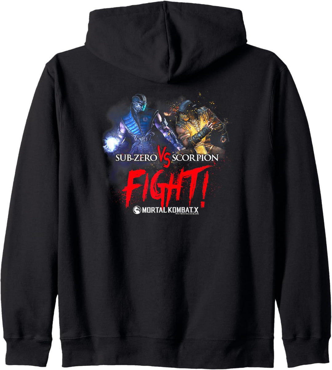 Mortal Kombat X Fight Kapuzenjacke