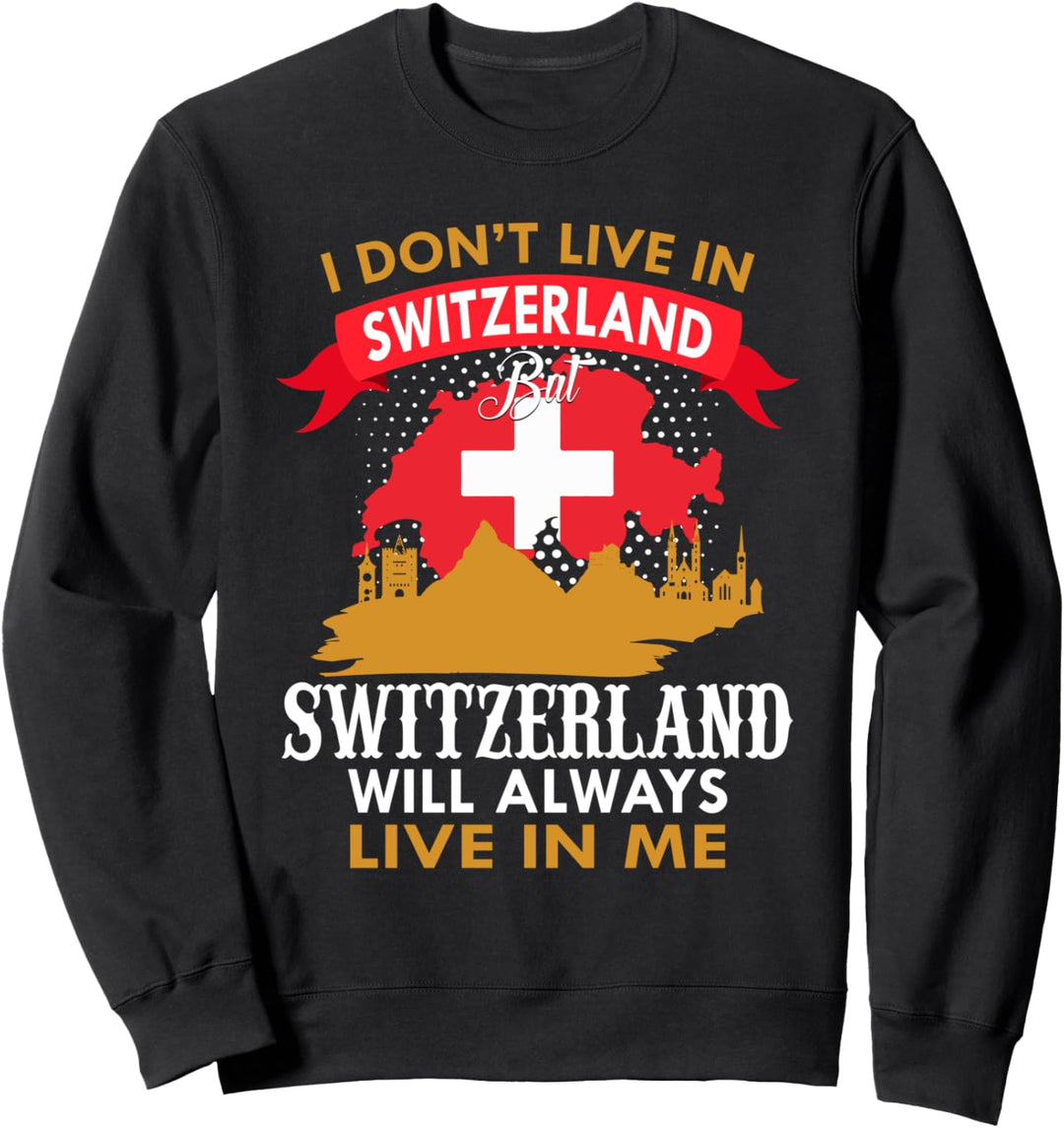 Schweiz Design Sweatshirt