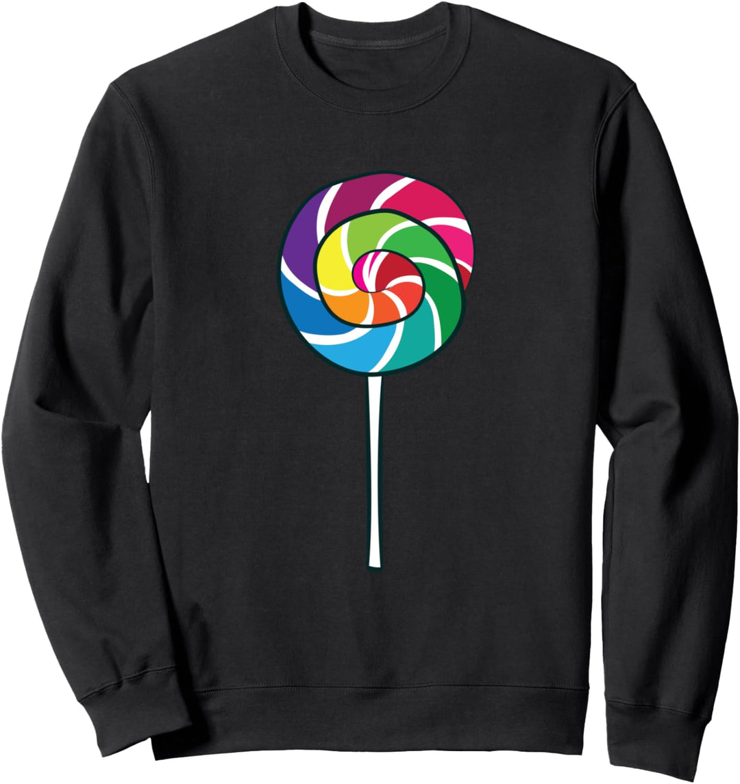 Zucker-Lolly Kinder Lutscher Kinder Lutscher Süssigkeiten Sweatshirt