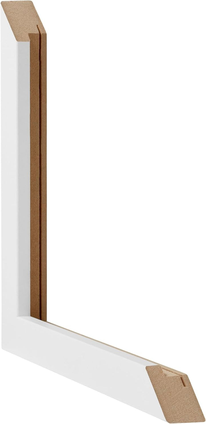 yd. Your Decoration - Bilderrahmen 75x100 cm - Weiss Matt - Bilderrahmen aus MDF mit Acrylglas - Ant