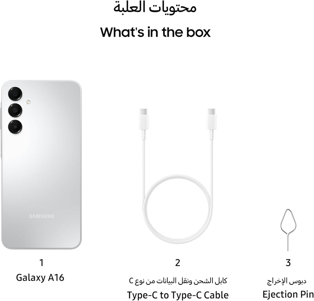 Samsung Galaxy A16 4GB+128GB [Internationale Version] (Gray), Gray