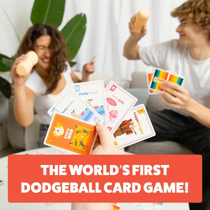 Exploding Kittens - Presents Throw Throw Burrito - A Dodgeball Card Game - Family Card Games for Adu