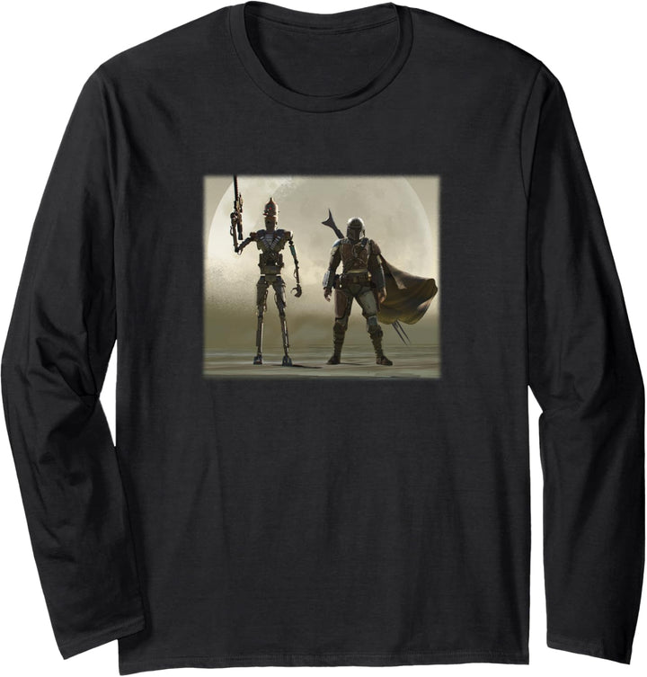 Star Wars Mando Duo Poster Langarmshirt