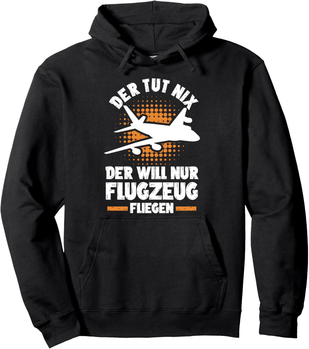 Pilot Modellflieger Flieger Flugzeug Pullover Hoodie
