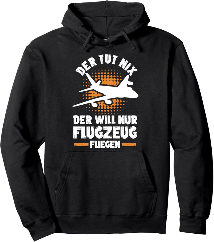 Pilot Modellflieger Flieger Flugzeug Pullover Hoodie