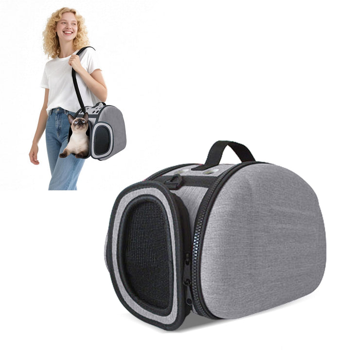 PETCUTE Hundetasche Katzentragetasche Haustiertragetasche Transporttasche Reisen Transportbox für We