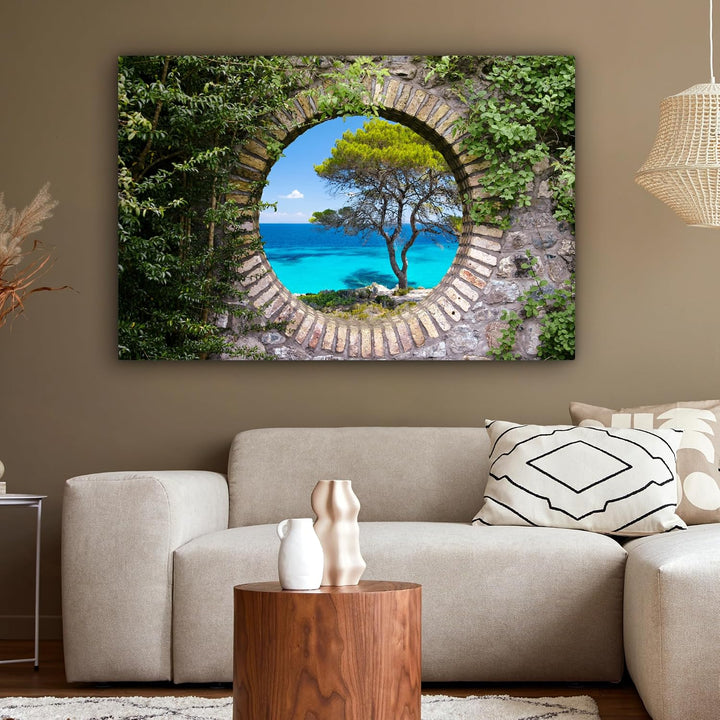 MuchoWow© Bilder Gross 120x80 cm XXL Wohnzimmer Deko Modern Wandbild Foto auf Leinwand Bild Schlafzi