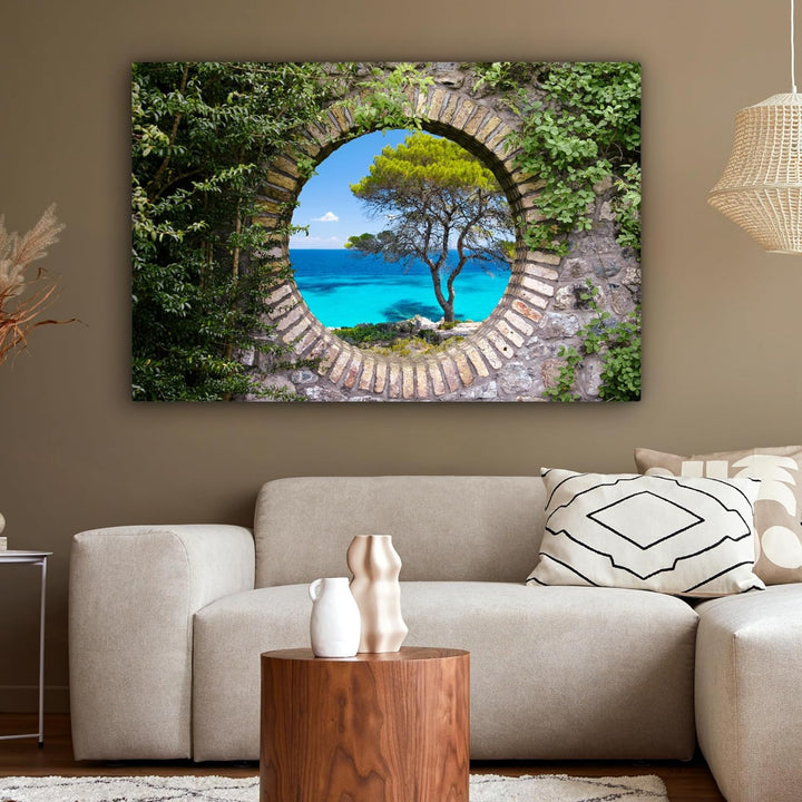 MuchoWow© Bilder Gross 120x80 cm XXL Wohnzimmer Deko Modern Wandbild Foto auf Leinwand Bild Schlafzi