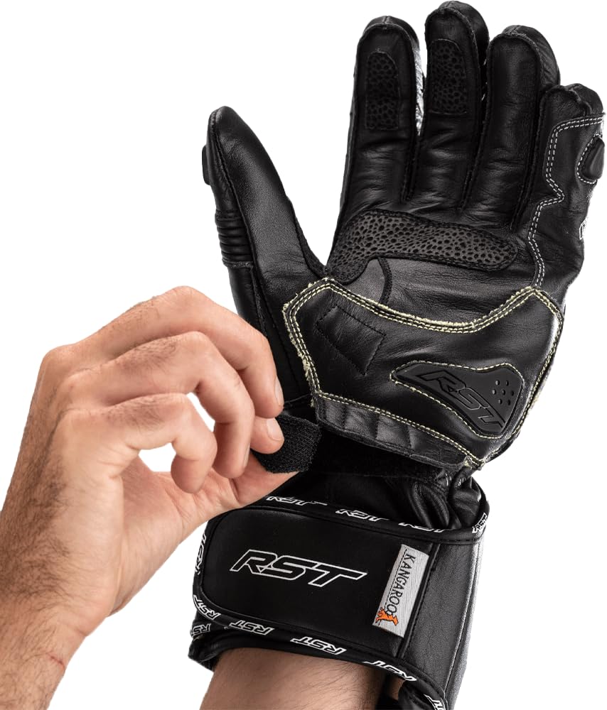 RST Tractech Evo 4 Motorradhandschuhe Schwarz XS