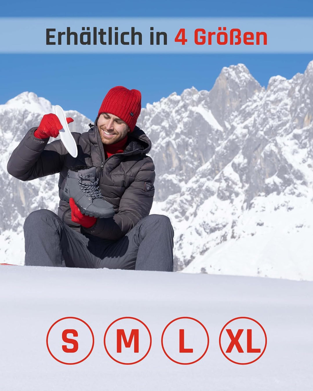 TerraTherm Wärmesohlen für Schuhe - 5, 10 oder 30 Paar - Sohlenwärmer, 100% natürliche Wärme, Fusswä