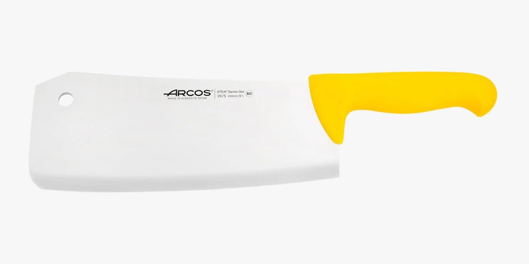 Arcos Serie 2900 - Hackmesser Metzgermesser - Klinge Nitrum Edelstahl 240 mm - HandGriff Polypropyle