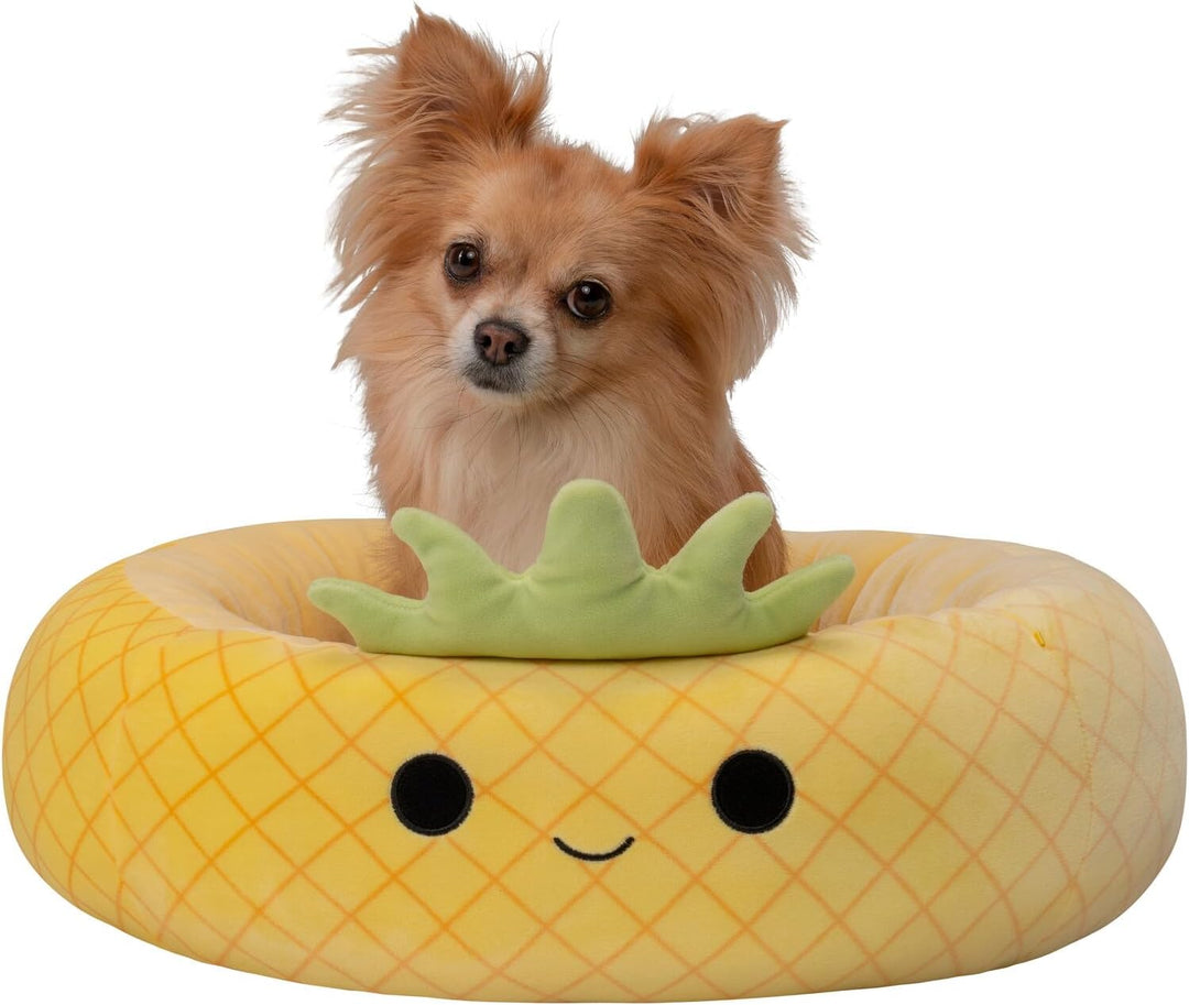 Squishmallows JPT0094 - Maui die Ananas Tierbett 50 cm, offizielles Jazwares Plüsch, superweiches Ha