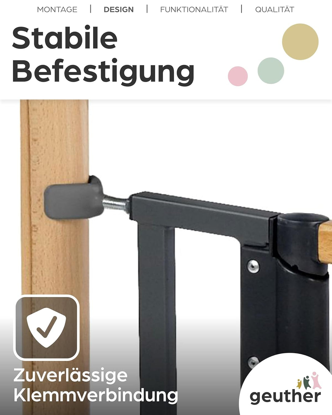 Y-Spindel zur Befestigung an Säulen | 2 Stück (1er Pack)
