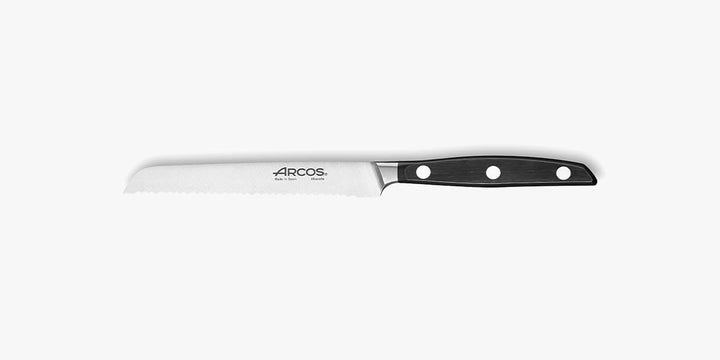 Arcos Serie Manhattan - Tomatenmesser - Klinge aus Nitrum geschmiedetem Edelstahl 130 mm - HandGriff