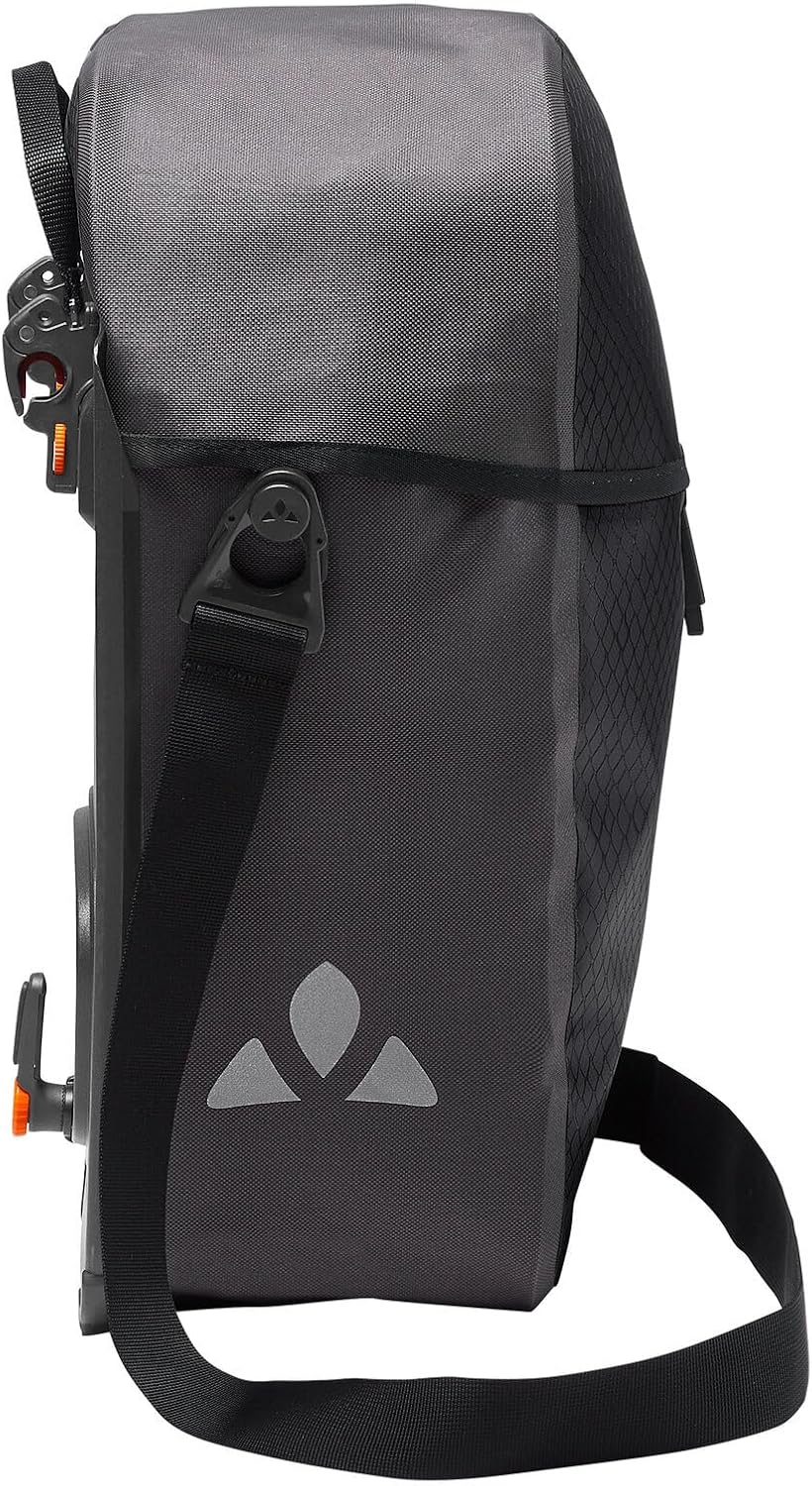 VAUDE Aqua Commute Single - Fahrradtasche - 1 Hinterradtasche (26 Liter) - wasserdicht - Made in Ger