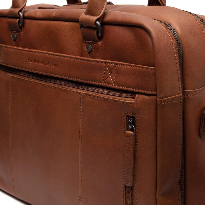 The Chesterfield Brand Boston - Aktentasche 15" 41 cm cognac
