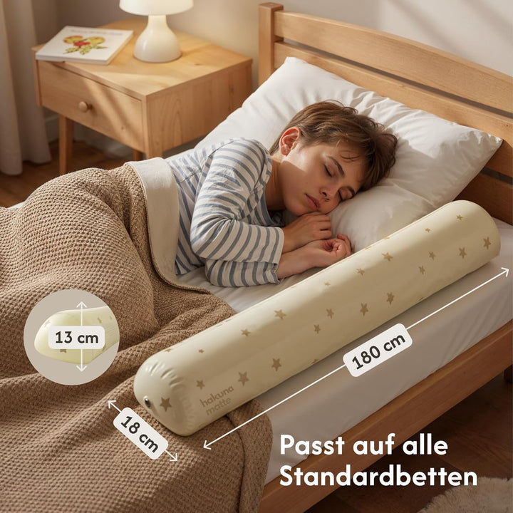 Hakuna Matte Universeller aufblasbarer Rausfallschutz fürs Boxspringbett: aufblasbar Bettschutzgitte