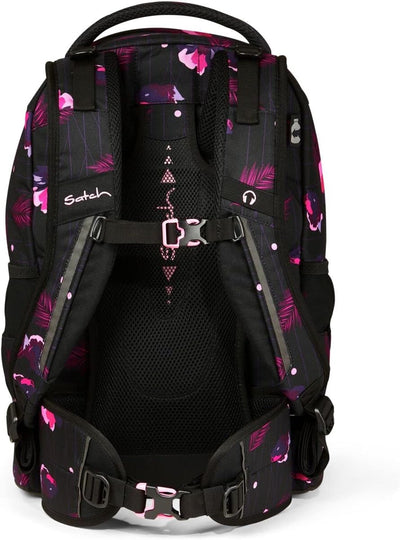 satch Pack Schulrucksack Set 3tlg. mit Sporttasche und Schlamperbox Mystic Nights, Mystic Nights