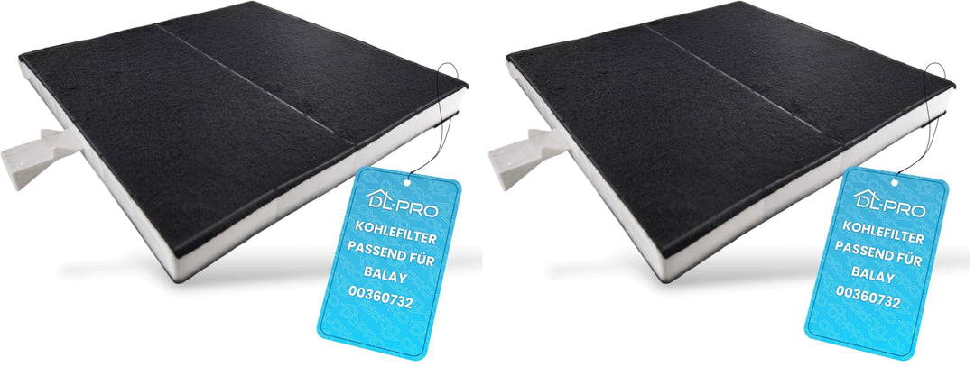 DL-pro Aktivkohlefilter Filter für Balay 00360732 360732 Bosch DHZ5186 Siemens LZ51851 Neff Z5116X1