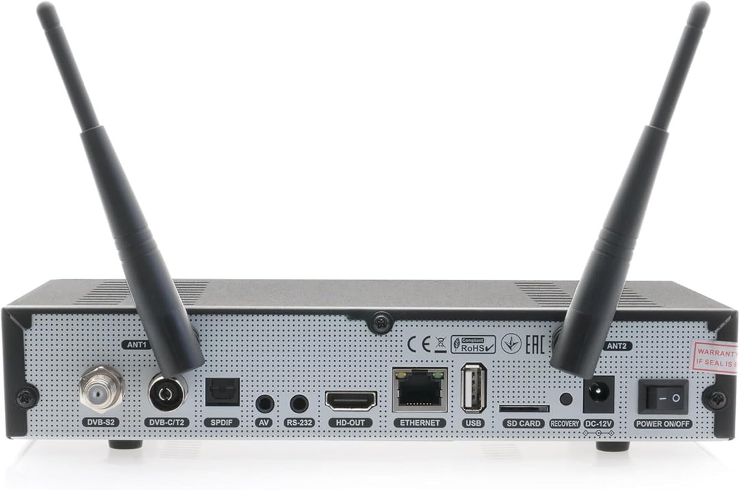 Octagon SF8008 V3 (Version 3) UHD 4K Supreme Combo Receiver, Sat- Kabel- & DVB-T2 Receiver, E2 Linux